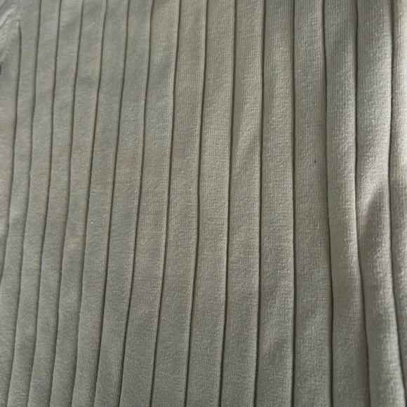 Vintage Bloomingdale’s YES Ribbed Cardigan Sweater Tan Minimalist M - Picture 4 of 4